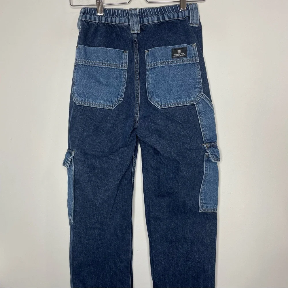 Urban Outfitters BDG High Waist Skate Jean 25W x 32L Cargo Wide Leg Baggy Denim - Picture 7 of 15